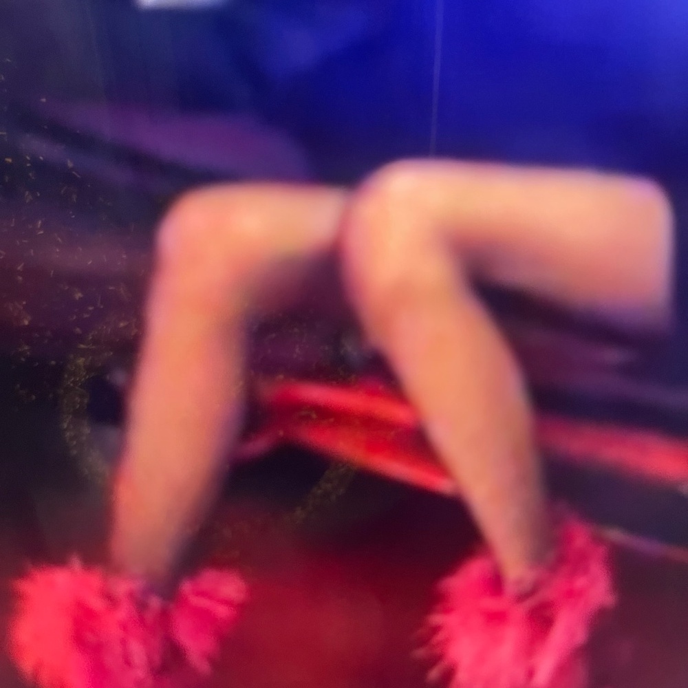 Michael Kors Whitby Pink Ostrich Suede & Feather High Heel Bootie 10M - Picture 10 of 11